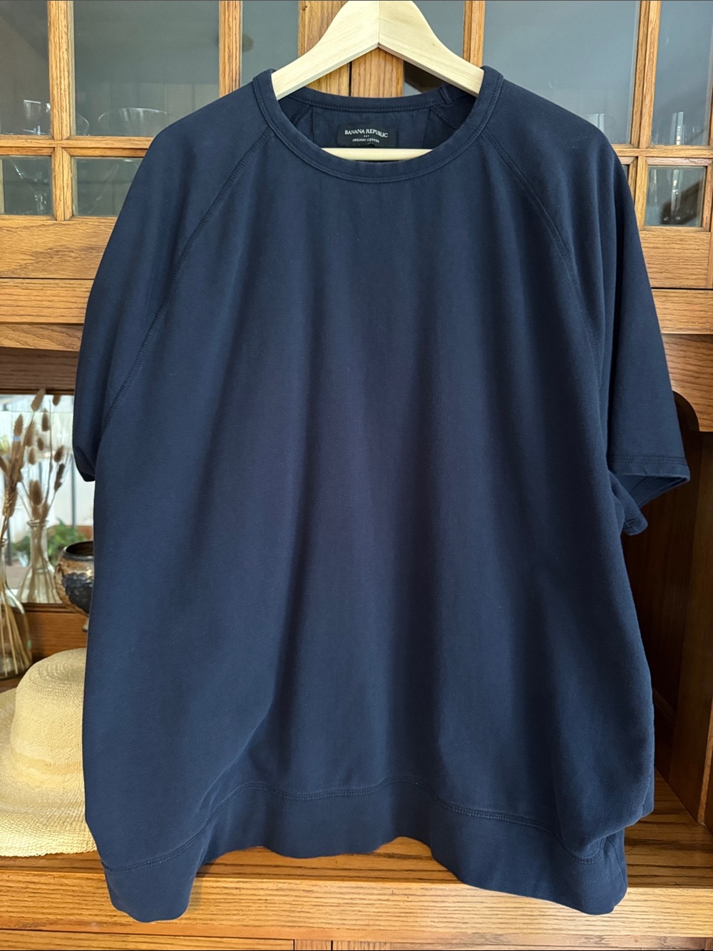 Banana Republic MADE WITH ORGANICALLY GROWN COTTON FRENCH TERRY SWEATSHIRT
